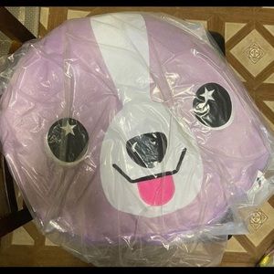 Jumbo  20” round pillow lavender